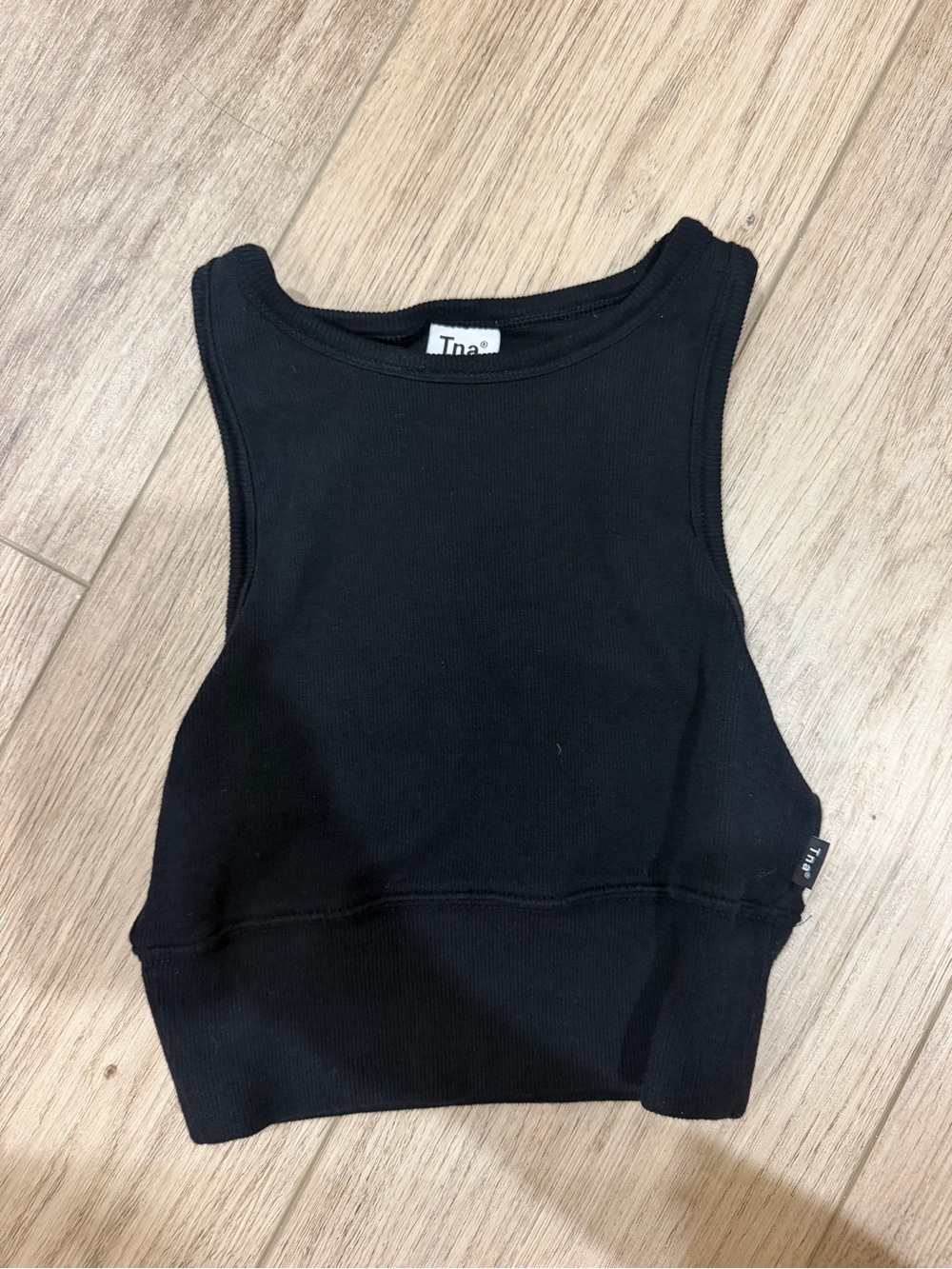 Aritzia TNA Black Avenue Tank